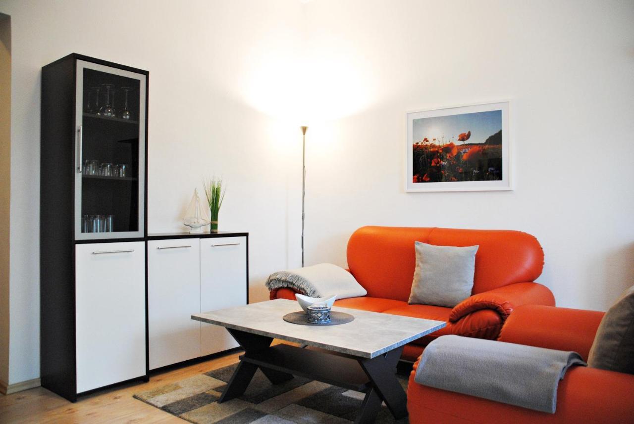 Appartementanlage-Ferienwohnungen Weisse Moewe ซาสนิทซ์ ภายนอก รูปภาพ